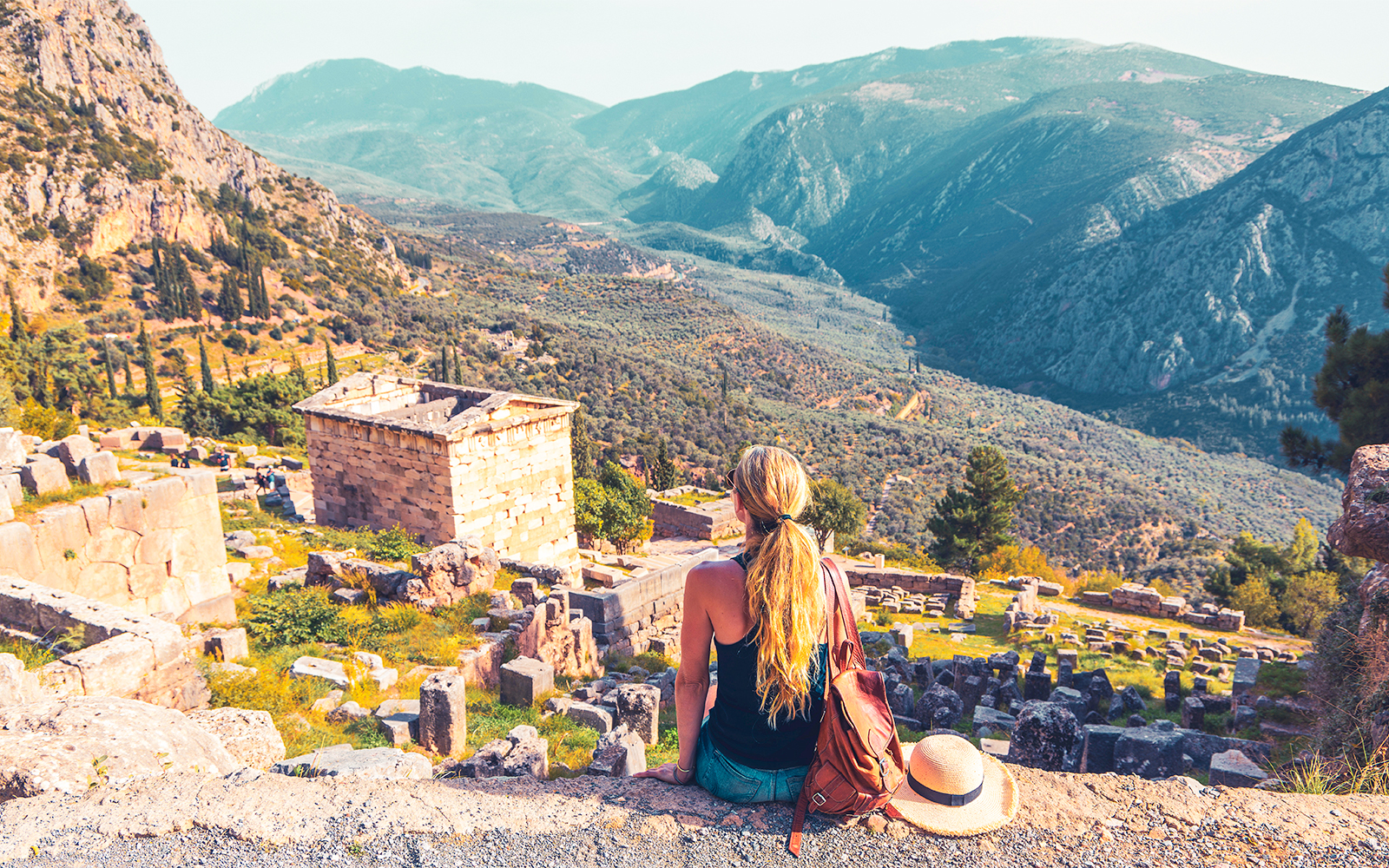 Explore the Sanctuary of Athena Pronaia at Delphi